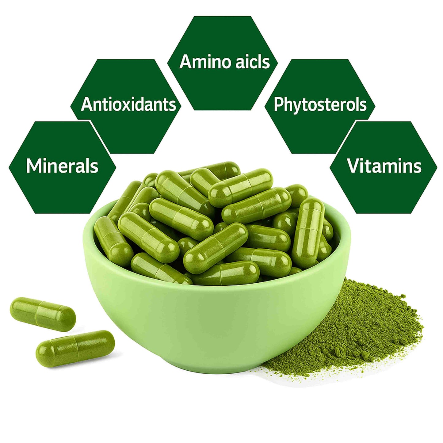 Moringa Pure Capsules | Organic Moringa Leaf Extract Supplement